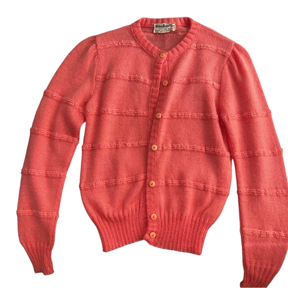 Vintage 70s Helen Harper cardigan size L